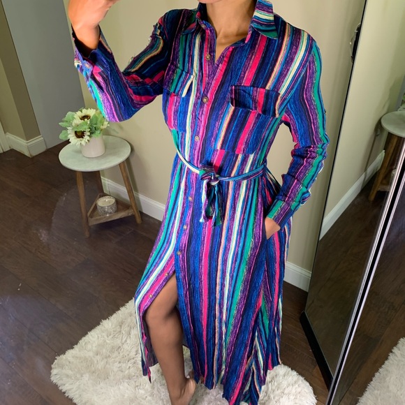 Button down midi duster - Picture 4 of 8